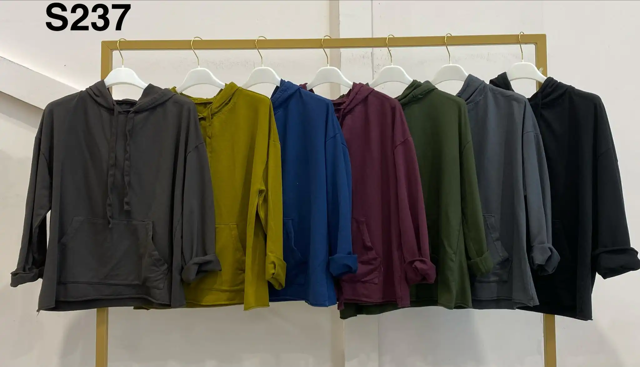 Oversize bunda s kapucňou