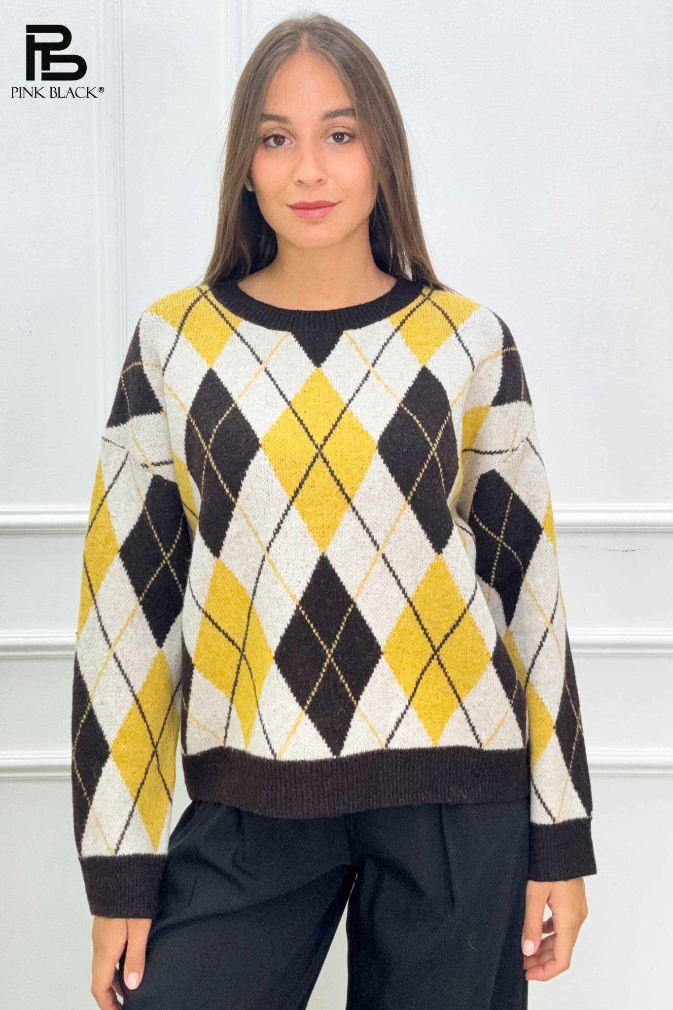 Voľný sveter v kocke