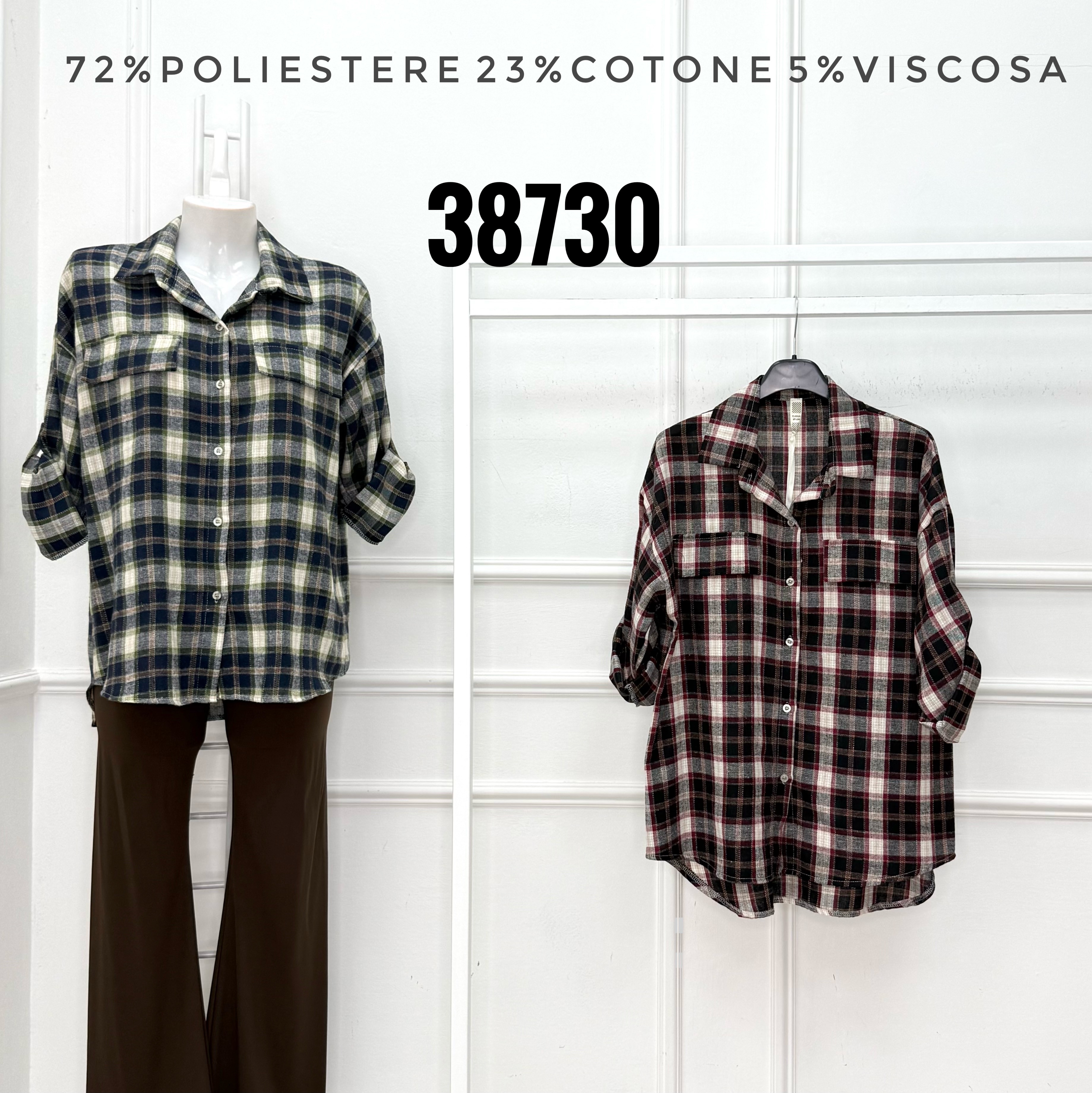 Oversize košeľa s vreckom