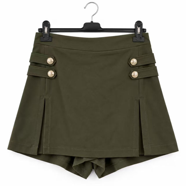 A-line plisovaná mini sukňa