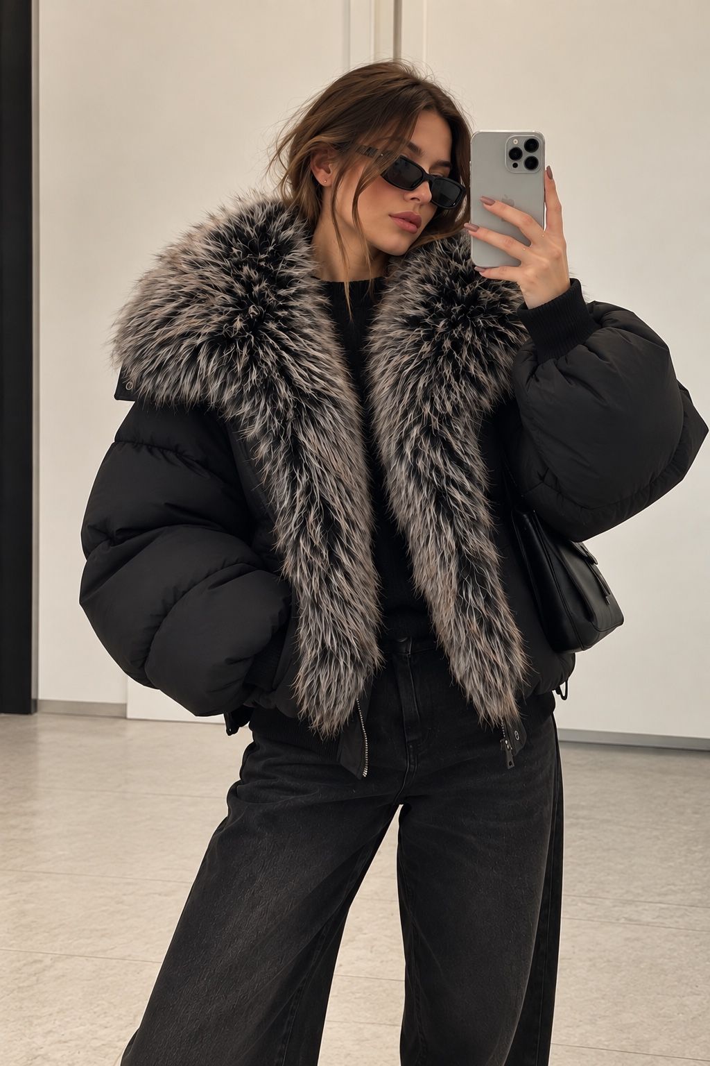 Oversize kabát s šnúrkami