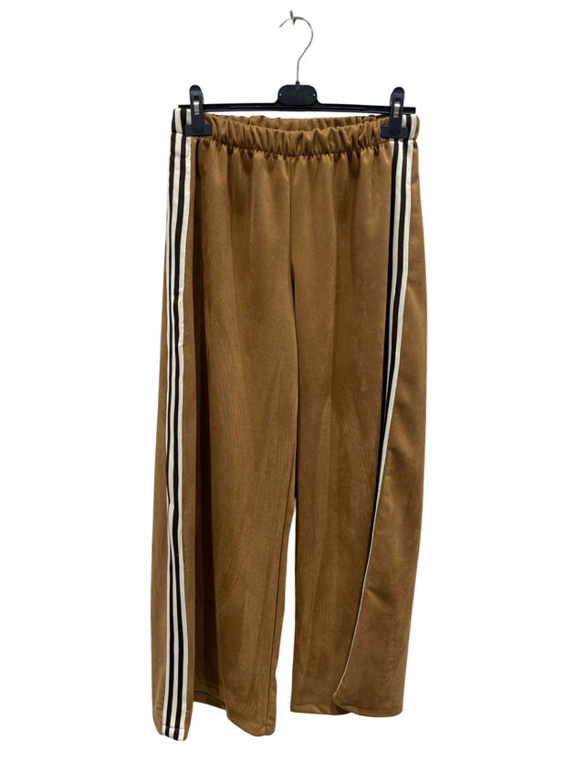 Nohavice Wide Leg s lampasmi