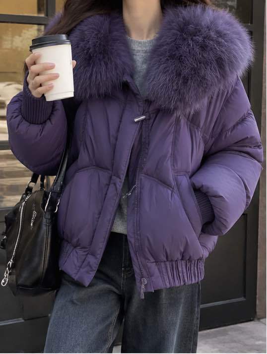 Oversize bunda s golierom
