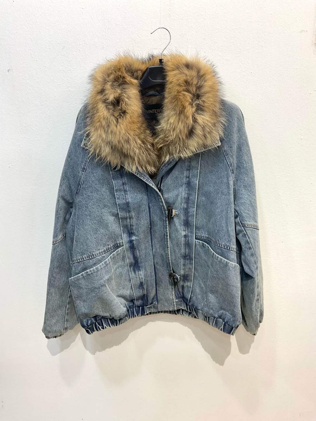Bomber bunda s golierom