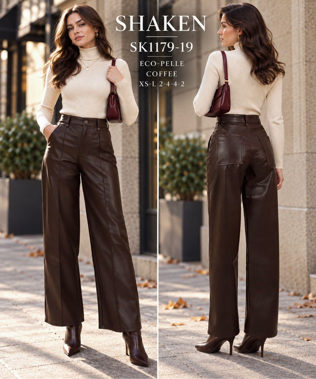Nohavice Wide Leg s Vreckami