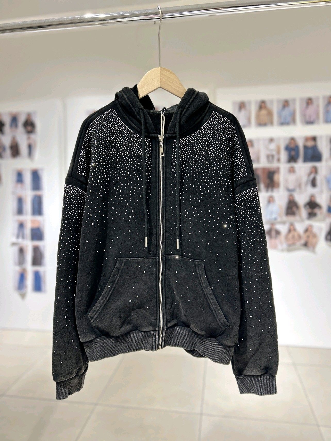 Oversize mikina s kapucňou