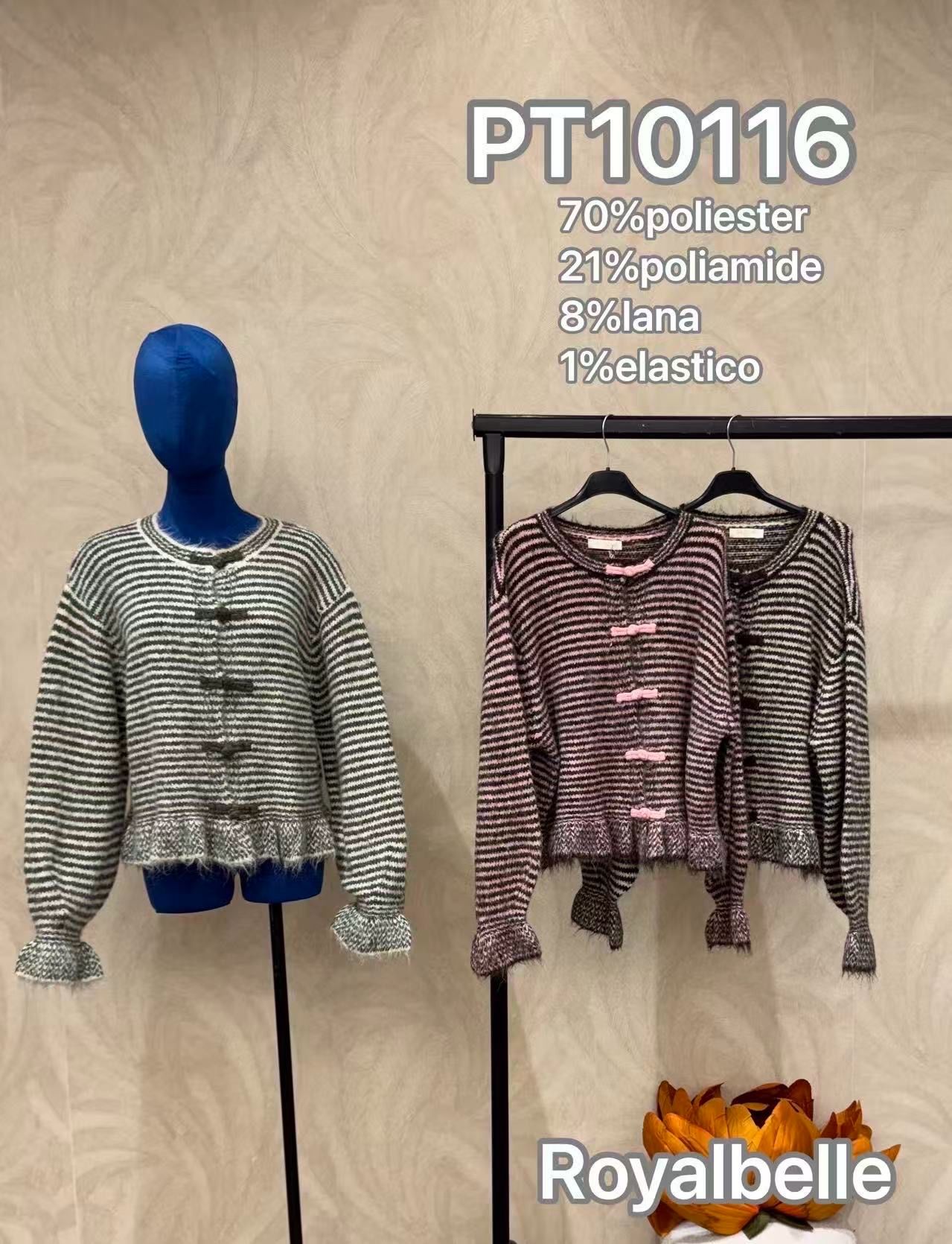 Cardigan s mikropásikom