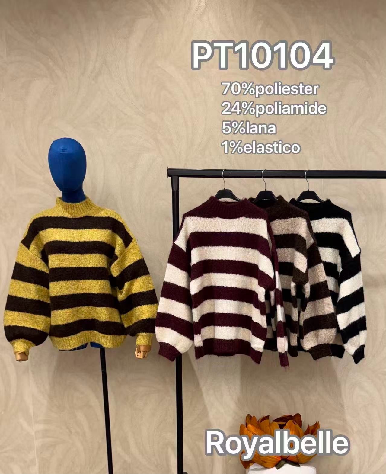 Oversize sveter s rolákom