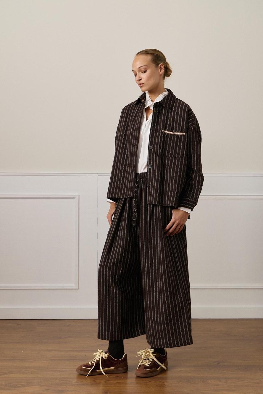 Široké nohavice so šnúrkou