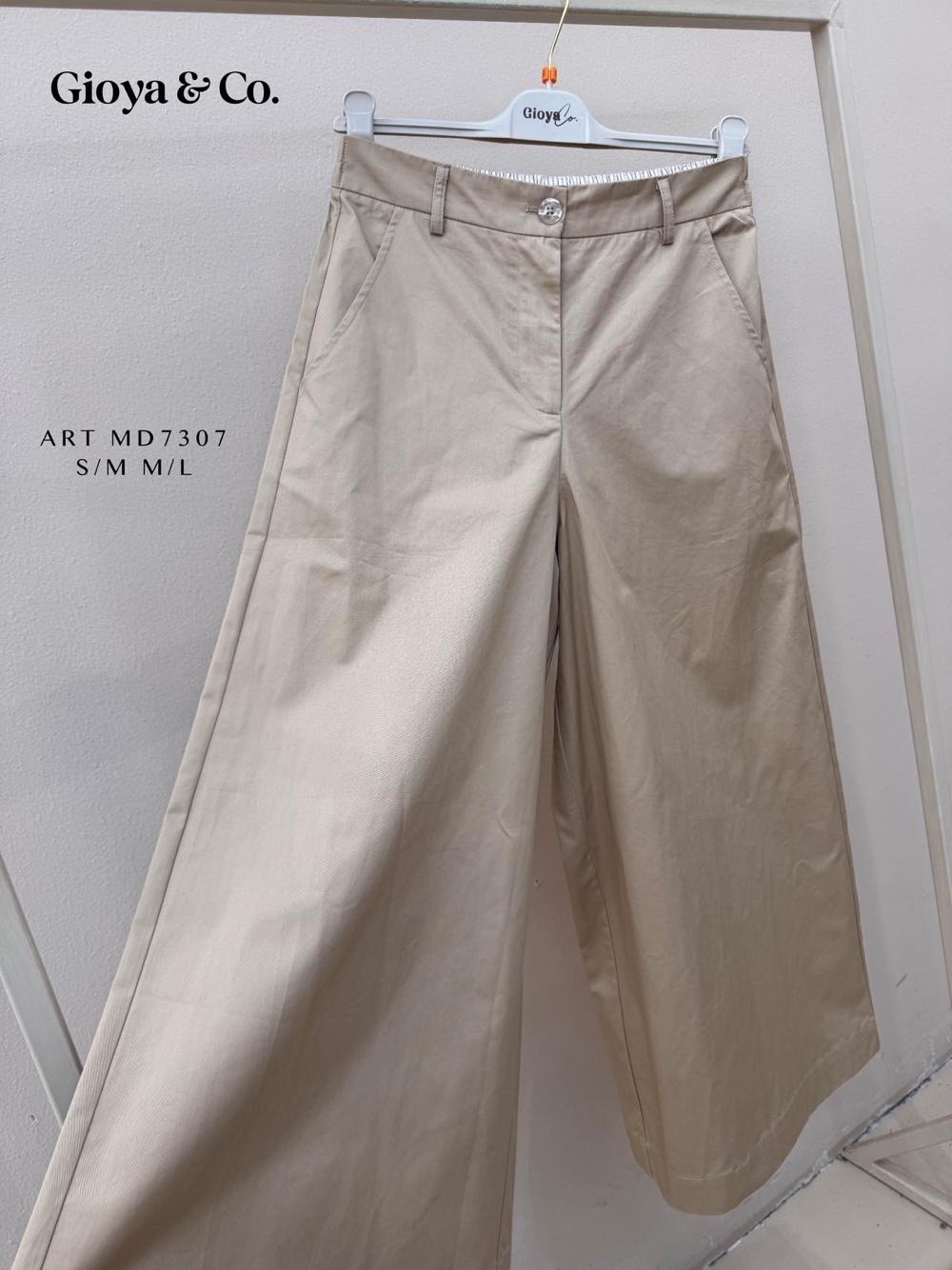 Nohavice Regular široké culotte
