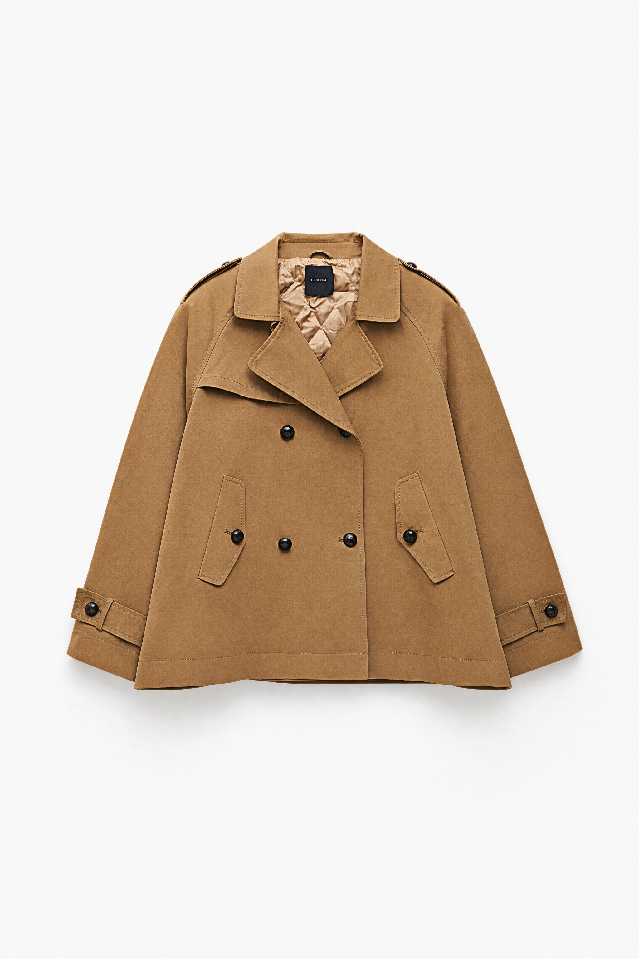 Oversize bunda s klopmi