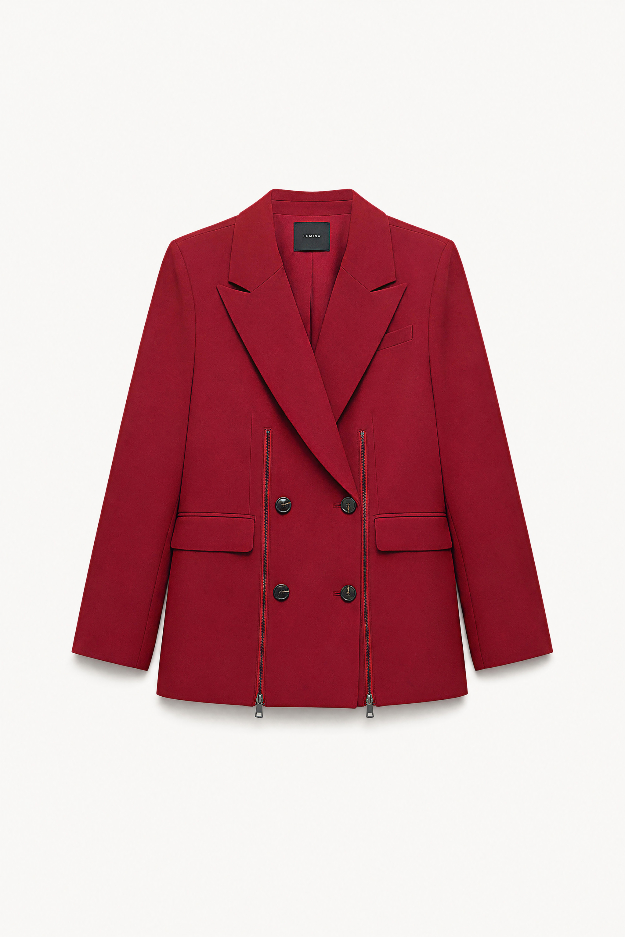 Oversize sako s klopmi