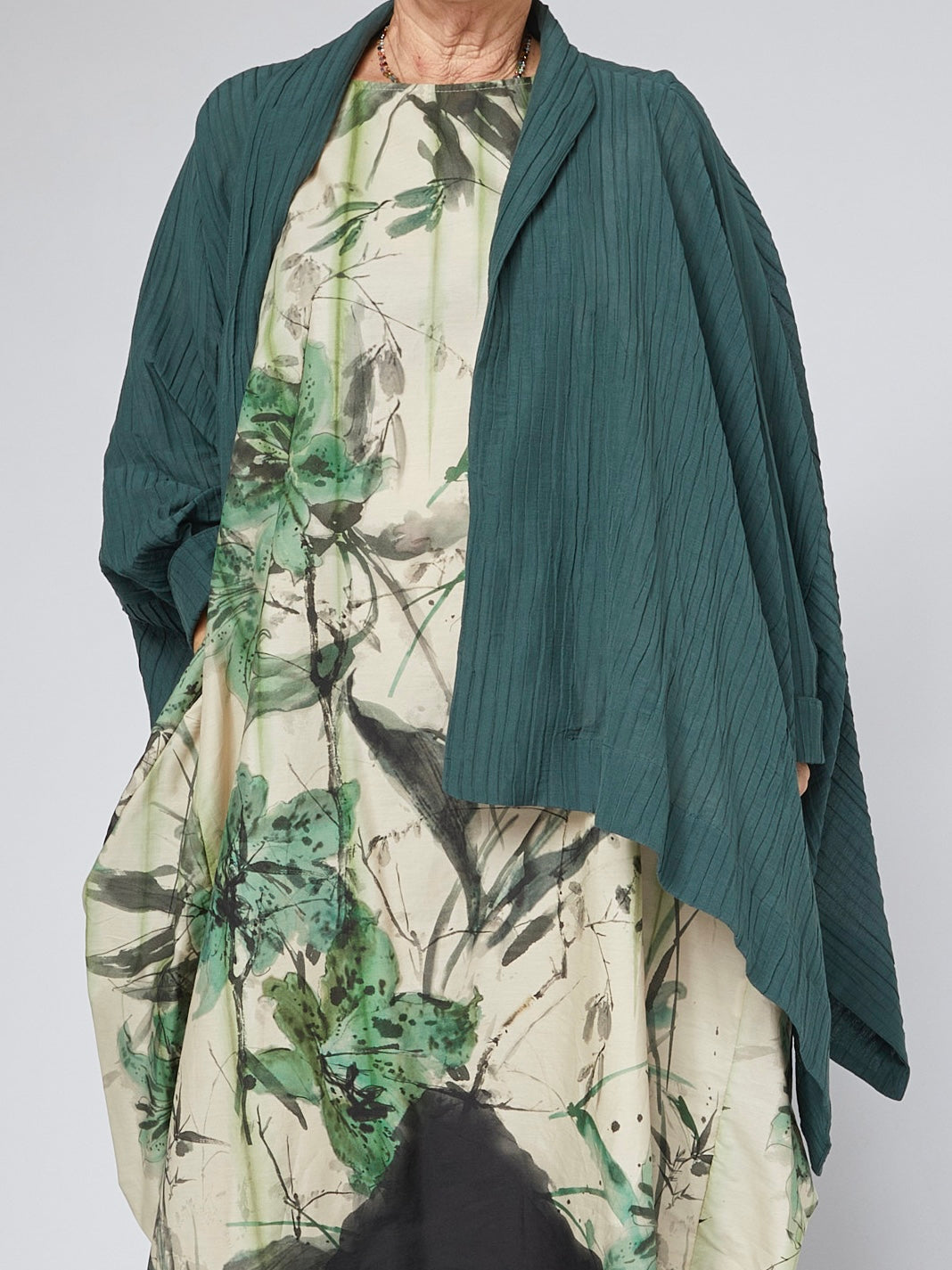 Oversize bunda s golierom